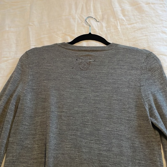 Zadig & Voltaire 100% Wool Gray Sweater - Picture 4 of 7